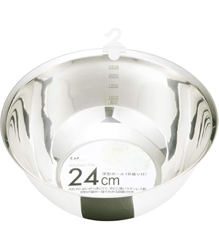 Amazon.co.jp: エコー金属 ステンレス深型ボール20cm 0336-414